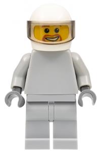 Star Justice Astronaut 3 Minifigure - Star Justice Astronaut, version 3, without torso sticker - sp088
