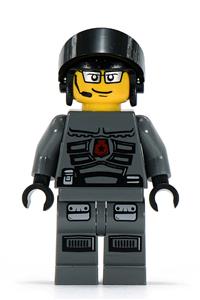 Space Police Officer Minifigure - Space Police 3 Officer 1 - sp094