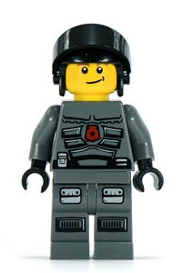 Space Police 3 Officer Minifigure - Space Police 3 Officer  8 - sp106