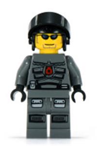 Space Police 3 Officer Minifigure - Space Police 3 Officer 10 - sp109