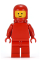 Classic Space - Red with Airtanks, Torso Plain - sp127