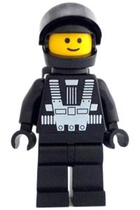 Blacktron 1 Minifigure - Blacktron 1 with Back Print - sp134