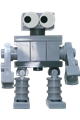 Droid from Classic Space theme, light bluish gray with white eyes - sp138
