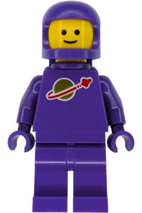 The Dreamer Purple Classic Space - The Dreamer wearing dark purple Classic Space suit with air tanks, updated helmet - sp139