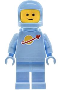 Bright Light Blue Classic Space Astronaut - Classic Space minifigure in bright light blue with air tanks - sp149