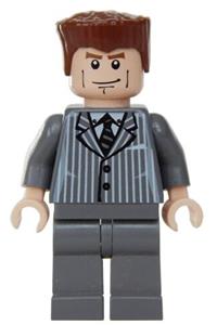 Harry Osborn with dark bluish gray suit torso and dark bluish gray legs spd022