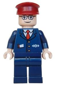 Subway Train Conductor Minifigure - spd030