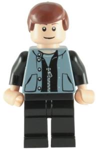 Peter Parker with sand blue vest and black legs spd031