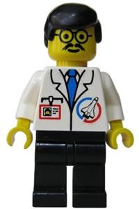 Scientist / Professor Minifigure - Scientist / Professor from Launch Command - splc006