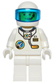 Space Port - Astronaut C1, White Legs, White Helmet, Visor - spp015