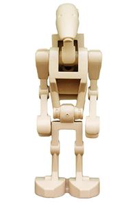 Battle Droid Tan with Back Plate sw0001a