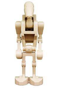 Battle Droid tan with back plate sw0001a