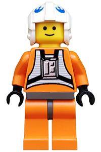 Dak Ralter Minifigure - Dak Ralter with dark gray hips - sw0012