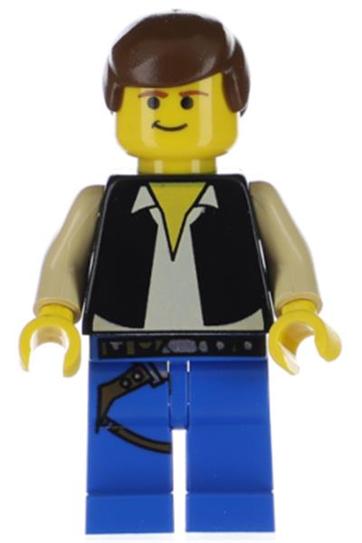 LEGO Han Solo, Blue Legs Minifigure sw0014 BrickEconomy