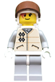 A Hoth Rebel with a yellow head and a brown visor - sw0016