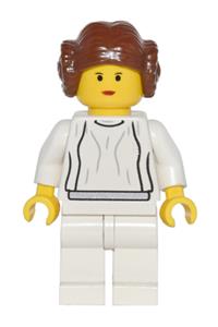 Princess Leia Minifigure - Princess Leia with yellow head - sw0026
