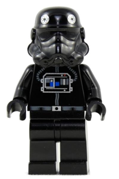 Lego Star Wars FIGURINE-TIE Fighter Pilot à motifs Head sw0268a 