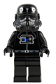 TIE Interceptor Pilot with a black head - sw0035b