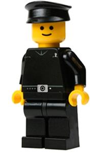 Imperial Shuttle Pilot Minifigure - Imperial Shuttle Pilot with a yellow head - sw0042