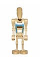 Battle Droid Pilot with tan torso with blue insignia - sw0065