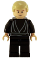 Luke Skywalker with light nougat skin tone wearing a black tunic - sw0083