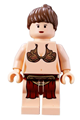 Princess Leia - light nougat, Jabba slave outfit, neck bracket with back stud - sw0085