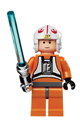 Luke Skywalker - Light Nougat, X-Wing Pilot Suit, Detailed Torso and Helmet - sw0090a