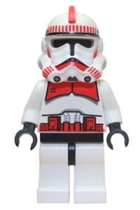 Clone Trooper Episode 3, red markings, shock trooper sw0091