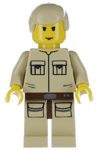 Luke Skywalker, Cloud City waring a tan shirt sw0103