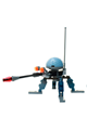 Spider-shaped droid with a sand blue dome - sw0125