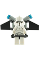 Clone Trooper Episode 3 with jet pack on back, aerial trooper - sw0127