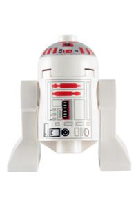 R5-D4 Minifigure - R5-D4 with unprinted dome - sw0142