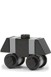 Mouse Droid Minifigure - Black and light bluish gray Mouse Droid (MSE-6-series Repair Droid) - sw0156a