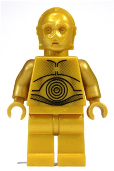 LEGO Star Wars Pearl Gold C-3PO Droid Minifigure 