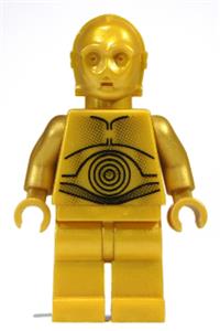 C-3PO - pearl gold with pearl gold hands sw0161a