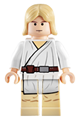 Luke Skywalker - Light Nougat, Long Hair, White Tunic, Tan Legs - sw0176