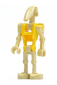 Battle Droid Commander with Straight Arm and Yellow Torso sw0184