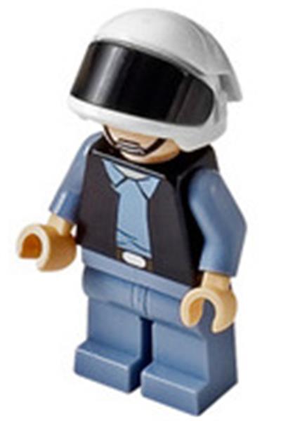 LEGO STAR WARS REBEL TROOPER MINIFIGURE wRifle 2008 7668 10198 Force Darth 