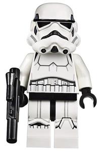 Stormtrooper Minifigure - Stormtrooper with a light nougat head featuring a dotted mouth pattern - sw0188a