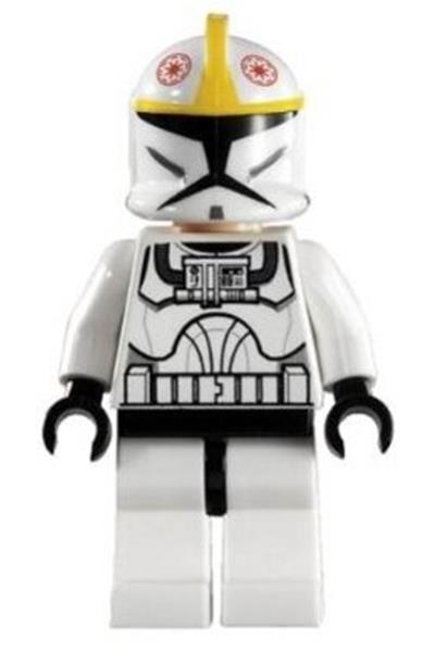 Lego Star Wars Clone Pilot Minifigure Lot of 5 Black Head 8019 sw0191 Blasters 