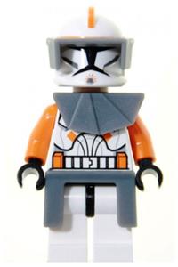 Commander Cody Minifigure - Commander Cody wearing a pauldron and kama - sw0196