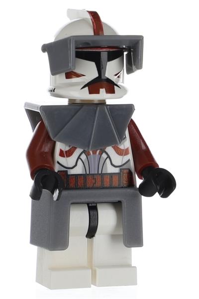 Authentic LEGO Star Wars Commander Fox Minifigure sw202 7681 Republic Clone 