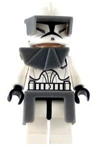 Clone Trooper Clone Wars Minifigure - Clone Trooper Clone Wars with armor - sw0203