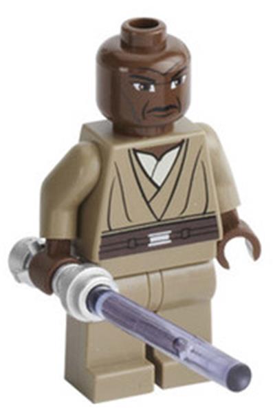 Lego Star Wars Minifigure Mace Windu minifig from 7868 8019 Like new 