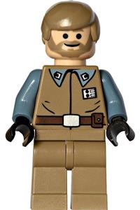 Crix Madine Minifigure - Crix Madine with dark tan hips and legs - sw0250