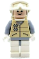 Hoth Rebel with a light nougat head and white visor snow goggles - sw0252