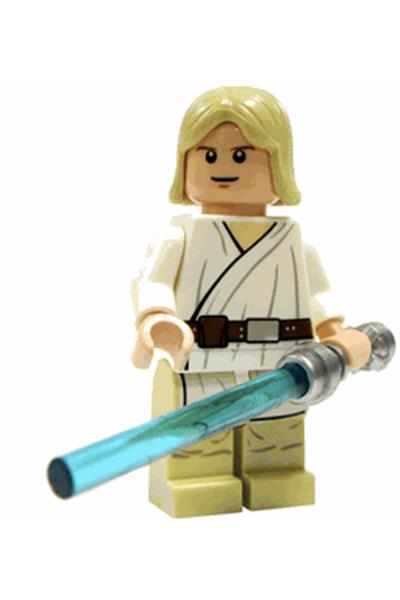 LEGO Star Wars Obi-wan Kenobi Old W White Glints Minifigure 8092 SW0274 for sale online 
