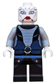Asajj Ventress with a black torso - sw0318