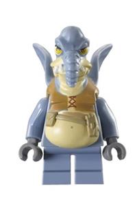 Watto Minifigure - Watto with dark bluish gray hands - sw0325