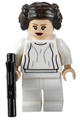 Princess Leia, White Dress, Big Eyelashes - sw0337